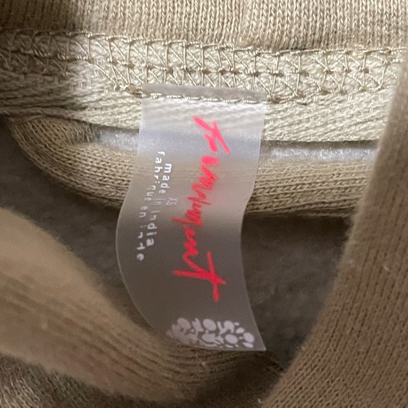 NWT- FP At my best embroidered logo hoodie XS RARE COLOR - Picture 5 of 5